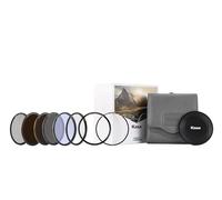 Kase Wolverine Revolution Mega Kit de filtre magnétique résistant aux chocs en verre optique trempé avec anneaux à code couleur CPL ND8 ND64 ND1000 R-MCUV Bouchon d'objectif nocturne et étui (86 mm)