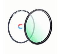 Kase Wolverine Revolution Plus Filtre de protection UV MCUV magnétique avec anneau adaptateur incrusté, verre optique trempé résistant aux chocs et réflectivité ultra faible 0,1 % 67 mm
