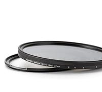 Kase Wolverine Vari ND 1,5-5 Stop ND3 vers ND32 Filtre en verre optique trempé antichoc avec adaptateur anti-rotation 67 mm
