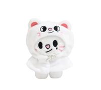 KASENFASHION KPOP Stray Kids SKZoo ATE Pendentif - Porte-clés en peluche pour filles, adolescents et fans - Idéal comme article de fan et décoration pour l'école ou les loisirs, Costume - Chat blanc