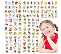 KASESSS 140 PièCes/7 Feuilles Autocollant Enfant, Couleur Vive Gommettes DifféRentes Formes Gommettes Animaux, Autocollants Enfantsdes TâChes Enseignants éColes Activité Manuelle RéCompense 16x20cm