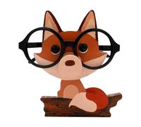 KASESSS Porte Lunettes en Bois, Porte Lunettes Maison, Support Lunette en Forme d'Animal, Renard Presentoir Lunettes Rangement Lunettes Rangement Lunette de Soleil pour Maison Bureau Décoration Cadeau