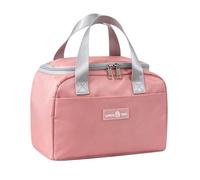 KASESSS Sac Isotherme Repas, Lunch Bag à Déjeuner Fraîcheur, Sac Lunch Box, Petit Lunchs Bag Isotherme, Pliable LéGer avec Poches Latérales, Petit Sacs Isotherme avec Intérieur en Film d'Aluminium