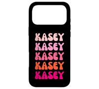 Kasey Retro Stack Design Coque pour iPhone 17 Pro Max