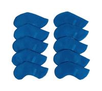 KASFDBMO 10pcs Golfs Couvre-têtes De Fer Elastic Protectors Golfs Headcover Driver pour Le Club De Golf Portable en Plein Air Intérieur
