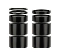 KASFDBMO Bicyclettes de route en alliage d'aluminium Casques de fourche Entretoises de guidon de route Rondelles de tige Anneaux Partie avant Vélos Rondelles Casques Espaceurs