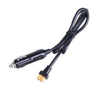 KASFDBMO Câble adaptateur femelle vers prise mâle de charge de voiture 12 V/24 V compatible avec panneau solaire et alimentation extérieure - Alimentation en courant stable