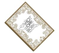 KASFDBMO Cahiers de bord compacts pour les amateurs de tarots, mises en page organisées pour les interprétations, poids léger et facile à transporter