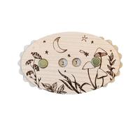 KASFDBMO Compteur de rangs manuel en bois pour tricot et crochet - Outils de comptage manuel portable et crochet