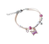 KASFDBMO Design papillon inspiré de la nature - Construction légère - Taille réglable - Pour un usage quotidien - Bijou élégant au quotidien, taille unique, Comme décrit
