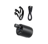 KASFDBMO Détecteurs de fuites haute sensibilité 13000X Amplification sonore et batterie rechargeable pour tuyau de recherche d'eau