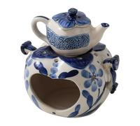 KASFDBMO Diffuseur de parfum en céramique pour bougie chauffe-plat et huile