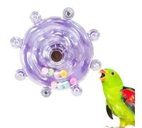 KASFDBMO Jouet rotatif pour oiseaux facile à installer pour transformer l'habitat des oiseaux avec un jouet innovant pour améliorer l'environnement