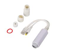KASFDBMO Répartiteur PoE étanche 48 V à 12 V avec adaptateur vidéo et adaptateur d'alimentation pour appareil photo, répartiteur d'alimentation sur Ethernet