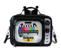 KASFDBMO Sac à dos d'école en cuir synthétique style rétro avec des designs uniques et une sangle de transport confortable, Noir