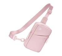 KASFDBMO Sac de poitrine de soutien avec intérieur spacieux et poches zippées Sac à bandoulière pour téléphone sécurisé et portefeuille Sac de poitrine de sport, a, One Size