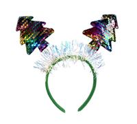 KASFDBMO Serre-tête arbre de Noël festival fêtes couvre-chef accessoire de Noël pour femmes et filles