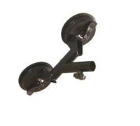 KASFDBMO Support de poteau standard en métal robuste avec ventouse d'absorption pour terrasse de jardin et poteau immunitaire permanent