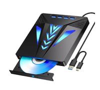 KASFDBMO USB Type C Disc Externe Écrivain Drive Lecteur Lecteur Optique USB3.0 USB2.0 pour Ordinateur Portable PC USB Optique Externe
