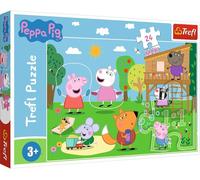 KASFL-14342 Lichtung 24 Maxi-24 Große Elemente Buntes Peppa Pig-Helden Kreative Unterhaltung Spaß Für Kinder Ab 3 Jahren Puzzle