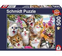 KASFL-58391 Jigsaw Puzzle Cat Selfie (500 Pcs)