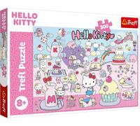 KASFL-Hello Kitty,Découvrez Le Monde De Hello Kitty-Puzzle De 300 Pièces-Puzzle Coloré À L'Effigie Du Personnage De Dessin Animé,Amusant Pour Les Enfants De 8 Ans Et Plus.