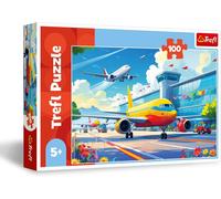 KASFL-Le Roi Du Ciel-100 Piècespuzzle Avec Avions,Divertissement Créatif,Loisir Pour Les Enfants À Partir De 5 Ans