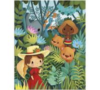 KASFL-Puzzle 100 Pièces Inspiré De Rousseau-Puzzle 100 Pieces Enfant-Jeu Éducatif-Développe La Patience Et La Dextérité-Certifié Fsc-Dès 6 Ans,J02550