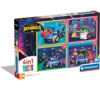 KASFL-Puzzle 4 En 1-Batwheels