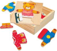KASFL-Puzzle À Habiller-Ours Berta