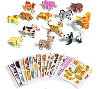 KASFL-Puzzle Éducatif 3D De Dessin Animé De 25 Pièces,Nouveau Puzzle 3D Pour Jouets Pour Enfants,Puzzles 3D Éducatifs,Jouets Montessori Éducatifs,Puzzles 3D,Jouets Éducatifs D'Animaux De Dessin