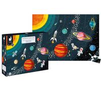 KASFL-Puzzle Enfant Educatif Système Solaire 100 Pièces-Apprentissage Motricité Fine Et Concentration-Dès 5 Ans,J02678