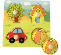 KASFL-Puzzles En Bois Pour Enfants Puzzle À Encastrement En Bois Jeux Bébé Jouet Montessori Pour Garçons Filles Cube Animaux Marins Pour Les Enfants De 1 2 3 Ans,Cadeaux Noel Anniversaire (Style 1)