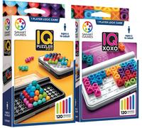 KASFL-Smart Games-Iq Puzzler Pro+Iq XoxoJeu De Societe Enfant 6 Ans PlusJeux De Société EnfantJeu De ConstructionJeux De Voyage EnfantPuzzle Enfant