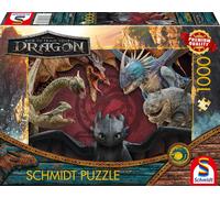KASFL-Spiele 58581 Puzzle De 1 000 Pièces En Forme De Dragons En Toute Simplicité,Dragons Are Real
