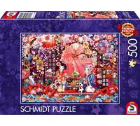 KASFL-Spiele 59712 Cérémonie Du Thé Japonaise,Puzzle 500 Pièces