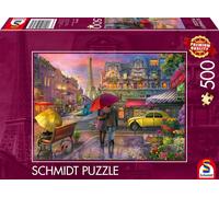 KASFL-Spiele 59713 La Magie De La Pluie À Paris,Puzzle De 500 Pièces