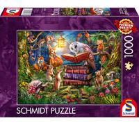 KASFL-Spiele 59779 Puzzle De 1 000 Pièces-Motif Contes De La Forêt-Multicolore