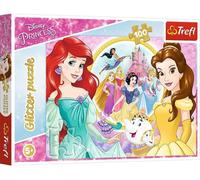 KASFL-Tr14819,Glitter-Puzzle Mit 100 Teilen-Arielle,Die Meerj,Puzzle Mit 100 Teilen