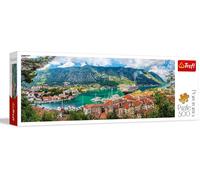 KASFL-Tr29506,Panorama Puzzle 500 Teile-Kotor,Montenegro,Qualitativ Hochwertiges Puzzle Mit 500 Teilen Im Panorama Format 66X24 Cm