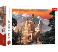 KASFL-Tr33025,Premium Puzzle 3000 Teile-Neuschwanstein,Qualitativ Hochwertiges Premium Puzzle Mit 3000 Teilen
