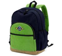 Kasgo Cartable Fille Garçon Primaire, Léger Sac à Dos Enfant 5 à 9 Ans en Velours Côtelé Joli Sac d'École pour Dossiers A4 Maternelle Voyage avec Sangle de Poitrine Bleu Vert