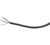 Kash 70I119 Câble micro 2 x 0.12 mm² noir 10 m