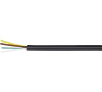 Kash 70I127 Câble téléphone LiYY 4 x 0.04 mm² noir 20 m