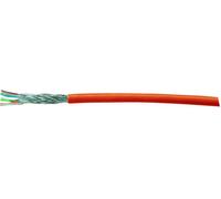 Kash 70M096 Câble réseau CAT 7 S/FTP 4 x 2 x 0.25 mm² orange 50 m