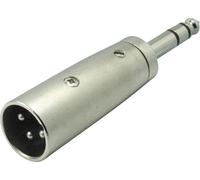 Kash Adaptateur XLR XLR mâle - Jack mâle 6.35 mm stéréo Nombre de pôles:3 1 pc(s)