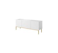 Kasha - Meuble Tv - Pieds Or - 2 Tailles