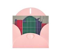 Kashinn Carte de vœux nacrée avec enveloppe vierge pour invitations, remerciements, condoléances scolaires, mathématiques