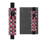 Kashinn Porte-stylo en cuir avec bande élastique pour carnets, agendas, agendas, planificateurs