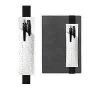 Kashinn Porte-stylo en cuir imprimé flèches style bohème avec bande élastique pour carnets, agendas, planificateurs